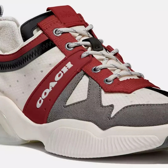 New! Citysole Runner 🏃♂️ ♥️ Chalk Sport Red, Men's Size 8 - Picture 6 of 14